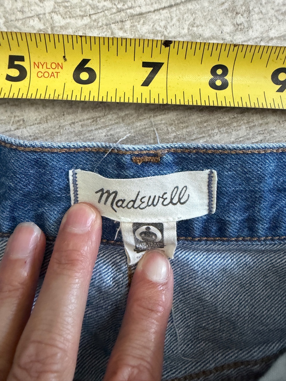 Madewell The Perfect Vintage Straight Jeans Sz 26 - Picture 7 of 11